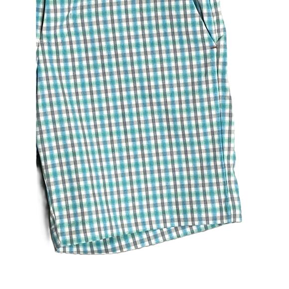 Tommy Bahama Men's 28x8 Island Zone Shorts Blue Gray White Check NEW - Picture 4 of 7